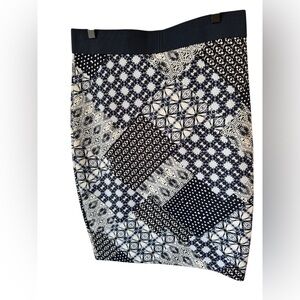 Margaret O’Leary Floral Scuba Pencil Skirt - Size L